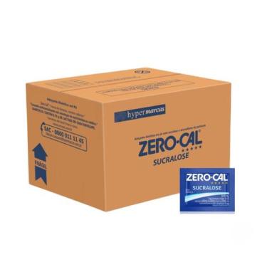Imagem de Adoçante Zero Cal Sucralose 1000 Sachês Sabor Açúcar Saudável Dieta Es