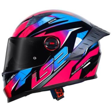 Imagem de Capacete Fechado LS2 FF358 Pro Airline Azul Roxo, 59/60