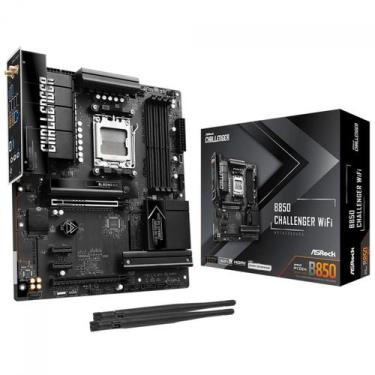 Imagem de Placa Mãe ASRock B850 Challenger WiFi, Chipset B850, AMD AM5, ATX, DDR