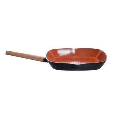 Imagem de Grill Antiaderente Aluminio rev cerâmico 2,1L preta -Fracalanza, 3 mes
