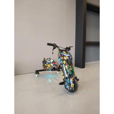 Imagem de Patinete Triciclo Elétrico 3 Rodas Street Drift 350w Led mais potente 