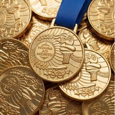 Imagem de Kit C10 Unidade Medalhas Esportivas De Campeonato 50mm - Camisa 10, Ou