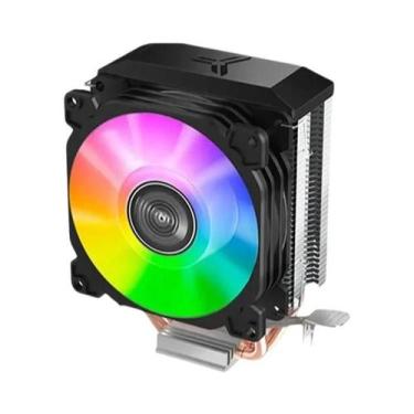 Imagem de Cooler De CPU RGB Rainbow Jonsbo CR1200 9cm Com 2 Tubos De Calor Para 