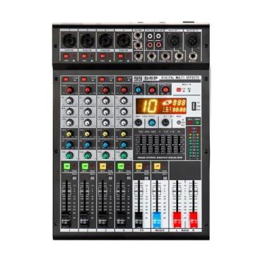 Imagem de Mesa de Som Profissional 4 Canais Bluetooth USB 99 Efeitos DSP Equaliz