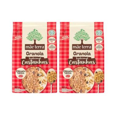 Imagem de Kit Granola Tradicional Com Castanhas Brasileiras - Mãe Terra 2 Unidad
