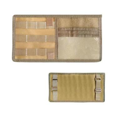 Imagem de Organizador Universal Tático Para Quebra-Sol De Carro, Bolsa Molle Par