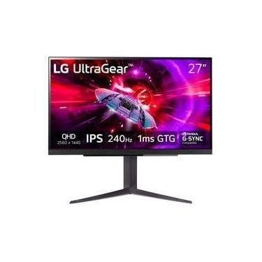 Imagem de Monitor Gamer LG UltraGear 27GR83Q-B 27" Quad HD 240Hz IPS - Preto