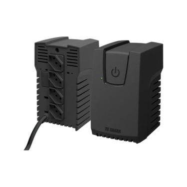 Imagem de Estabilizador Powerest 500VA 115V com Filtro de Linha e Proteção Contra Surtos Preto TS Shara