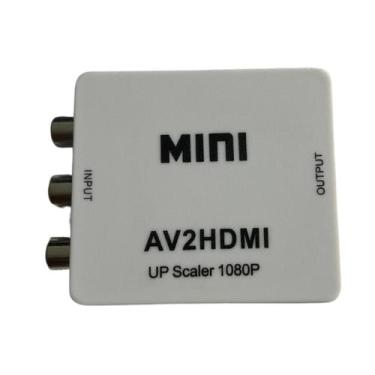 Imagem de Mini Conversor Av 3rca Para Hdmi Up Scaler 1080p - Importado