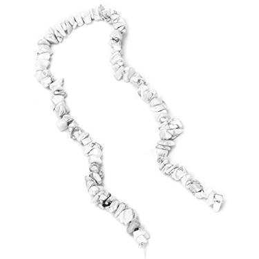 Imagem de Chip DIY para joias, leve e prático prático Chip para fazer joias para brincos para pulseiras para colares para tornozeleiras(Turquesa branca)