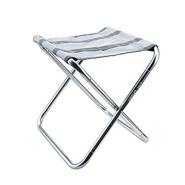 Imagem de Yajun Mini cadeira de pesca ao ar livre dobrável de pano traseiro para acampamento portátil família piquenique cadeira de nylon suporta 100 kg, B