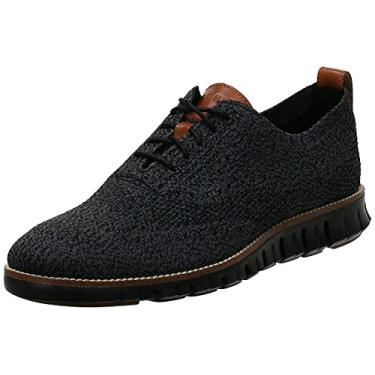 Imagem de Cole Haan ZEROGRAND Stitchlite Wingtip Oxford masculino, Preto/ímã, 41