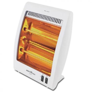 Imagem de Aquecedor Britânia Ab800b 800w Com 2 Potências Branco 127v