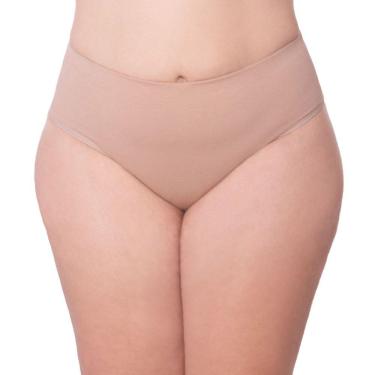 Imagem de Calcinha cintura alta com tecido duplo de algodão coleção GLOSS Econfort 