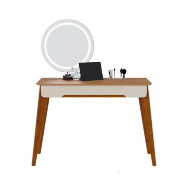 Imagem de Penteadeira Jazz Espelho LED 87133 Off White/Nature Imcal