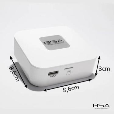 Imagem de Kit Fácil Bsa Caixas Aw6 Amplificador Bluetooth/Usb/Sd