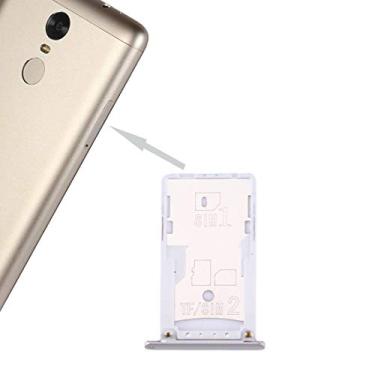 Imagem de HONGYAN Peças de substituição de telefone celular Para Xiaomi Redmi Note 3 SIM & SIM/TF Bandeja Acessórios telefônicos