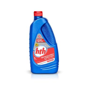 Imagem de Clarificante para Piscina Solução Água Turva Floculante hth 1L