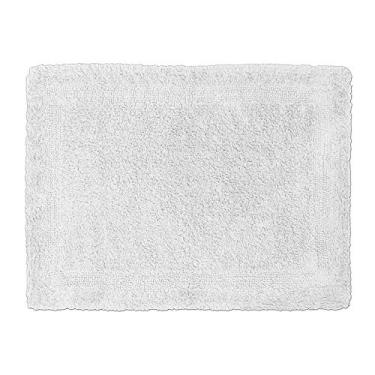 Imagem de Tapete de Banho 1.400g Lyon 50X70 100%Algodão, Naturalle, Branco