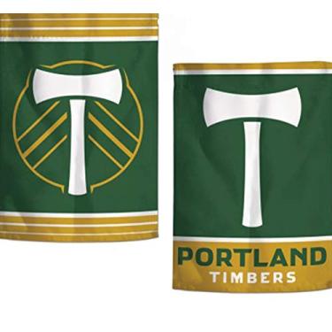 Imagem de Bandeira de jardim WinCraft Portland Timbers FC 32 x 45 cm 2 lados