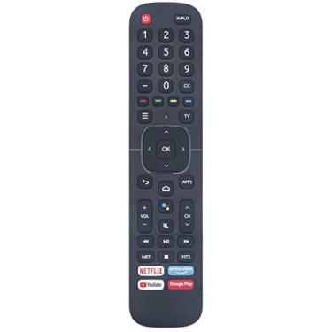 Imagem de ERF2K60H Sub ERF2G60H ERF2A60 Controle remoto inteligente de voz de substituição adequado para Hisense 4K UHD Android Smart Laser TV 100L5F, H5500G Series Full HD Android TV (2020) 43H5500G 32H5500G