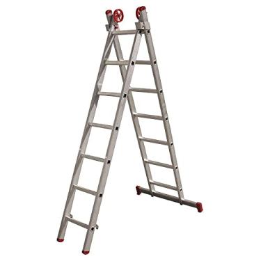 Imagem de Escada Extensiva de Alumínio 7 X 2 Degraus 2,13/3,32M ESC0616