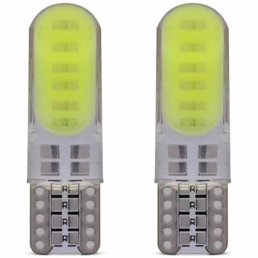 Imagem de Lâmpada Led T10 Pingo Cob 12 Leds Silicone Canbus