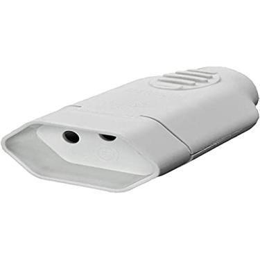 Imagem de Femea Bipolar 2P + T Padrão Abnt Sextavado Para Cabo De Energia Cinza 10A X 250V~ - Ilumi