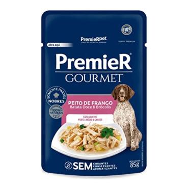 Imagem de PREMIER GOURMET CÃES AD MÉD/GRD PORTE FRAN 85 G