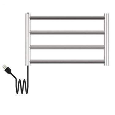 Imagem de Toalheiro Aquecido 127v Thermo Round Aquece Inox Polido