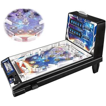 Imagem de Brinquedos De Pinball Com Luzes E Sons, Super Pinball Eletrônico Para Crianças, Arcade Retrô Muito Interessante, Presente De Festa De Aniversário,YUYANAIAI