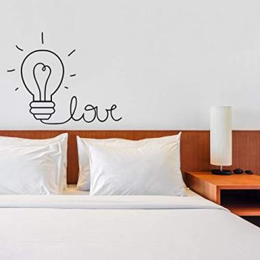 Imagem de Adesivo De Parede Love amor tamanho 60cm x 50cm