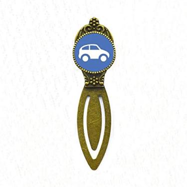 Imagem de Marcador de livro retrô com estampa ambiental, para veículos energéticos