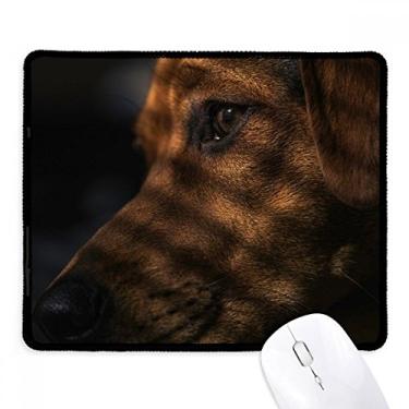 Imagem de Mousepad para animais de estimação com imagem sentimental, borda costurada, tapete de borracha para jogos