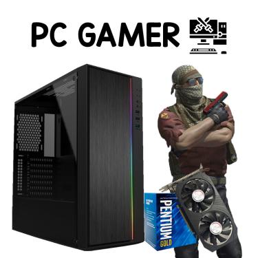 Imagem de PC Gamer Inpower Intel Pentium Gold G5420 240GB SSD 8GB GPU Radeon RX 560 4GB - Preto