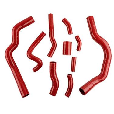 Imagem de Kit de tubo de resfriamento para mangueira de radiador de silicone Fit Mini Cooper S R52 R53 1.6L 2000-2008 (vermelho)