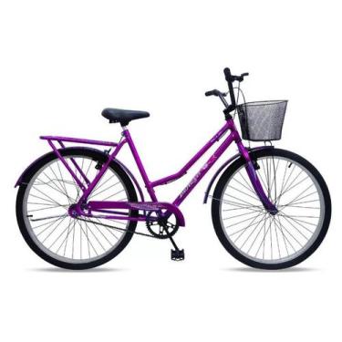 Imagem de Bicicleta Urbana Tropical Aro 26 Veneza Ello Bike V-Brake - Violeta