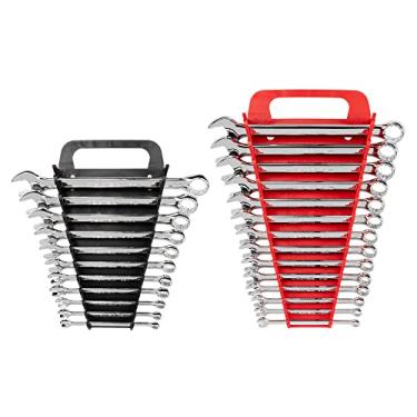 Imagem de TEKTON Conjunto de chaves combinadas com suporte, 25 peças (1/4-3/4", 6-19 mm) | WCB92301