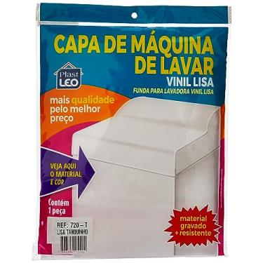 Imagem de Capa para Máquina Vinil Translúcida - Tanquinho | Plast Leo (Ref.:720-T-TL)