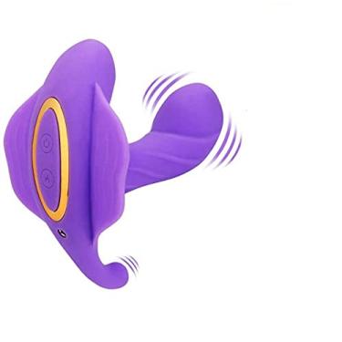 Imagem de Dildo Vibrador com Sucção de Mamilo, Clitoris, À prova d'agua e Recarregavel por USB, Varios Modos de Vibração KO9