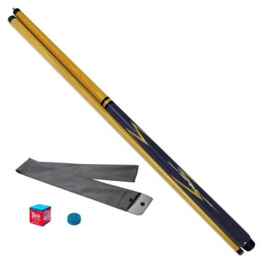 Imagem de Taco de Sinuca Desmontável Raio Azul Tacos Brasil