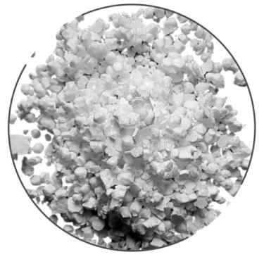 Imagem de Isopor Flocado 20 litros para Enchimento de Puffs Almofadas Bichos de Pelúcia Artesanato Mistura na Fórmula de Concreto Leve e preenchimento interno de caixas p/proteção de objetos frágeis