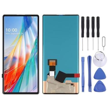 Imagem de Para LG Wing 5G LMF100N / LM-F100N / LM-F100V PRINCIPAL PRINCIPAL LCD COM MONTAGEM COMPLETO DIGITIZADOR