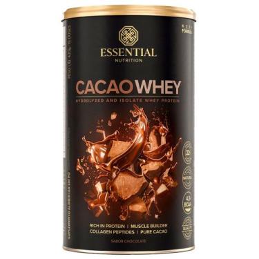Imagem de Cacao Whey - Isolado E Hidrolisado - 420G - Essential Nutrition
