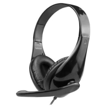 Imagem de Fone De Ouvido Com Mic P3 Letron Office Fit Estereo Driver 4