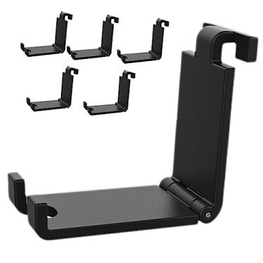 Imagem de 6 pçs suporte de fone de ouvido rack de exibição de fone de ouvido suporte de armazenamento de fone de ouvido gancho de mesa suporte de controlador de jogo suporte de fone de ouvido de mesa suporte de