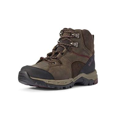 Imagem de ARIAT Bota de caminhada feminina WMS Skyline Mid H2o Drk BRN, Marrom escuro, 9