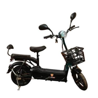Imagem de Bicicleta Elétrica Scooter 350W Recarregavel Dispensa Cnh - Smartway