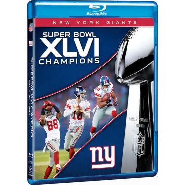 Imagem de NFL Super Bowl XLVI Champions: 2011 New York Giants [Blu-ray]