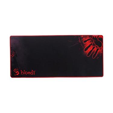 Imagem de Mouse pad estendido para jogos e esportes - superfície lisa à prova d'água, base de borracha antiderrapante - (tamanho médio de 68,5 cm, preto) - suave. Sem atrito. Precisão absoluta. Bordas